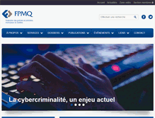 Tablet Screenshot of fpmq.org